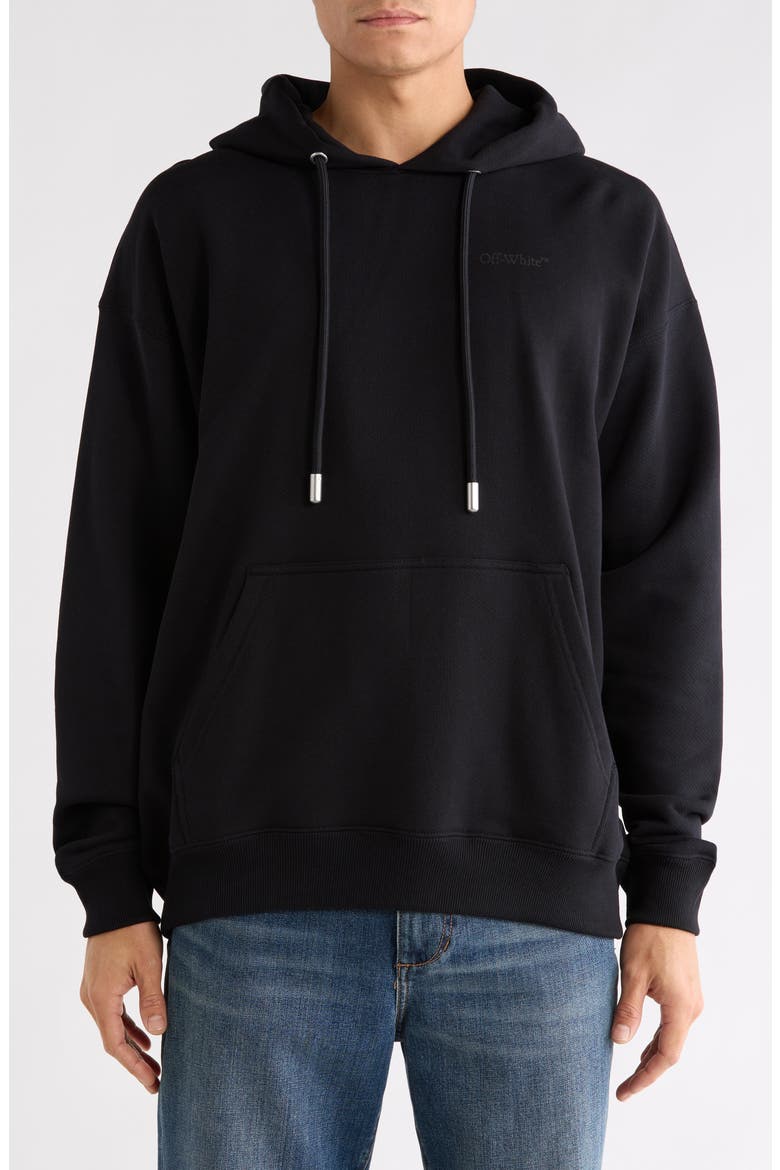 Arrow Skate Graphic Hoodie, Main, color, BLACK-BLACK