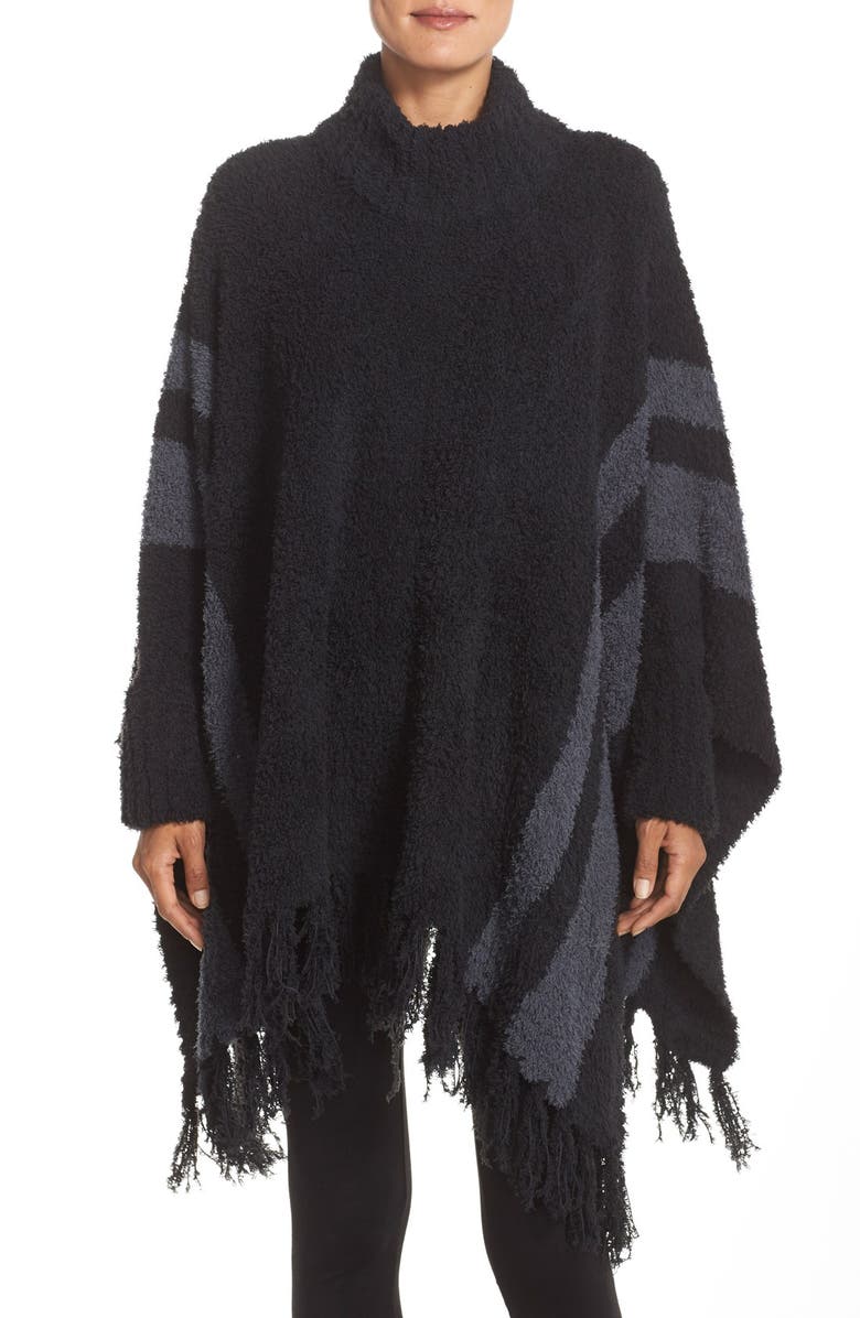 Barefoot Dreams<sup>®</sup> 'Cozy Chic<sup>®</sup> Beach' Fringe Lounge Poncho, Main, color,