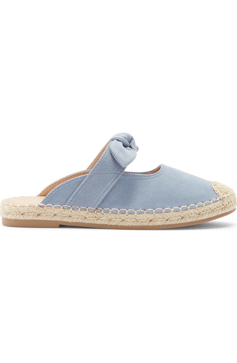 TOP MODA Brussels Denim Mule, Alternate, color, Blue Denim