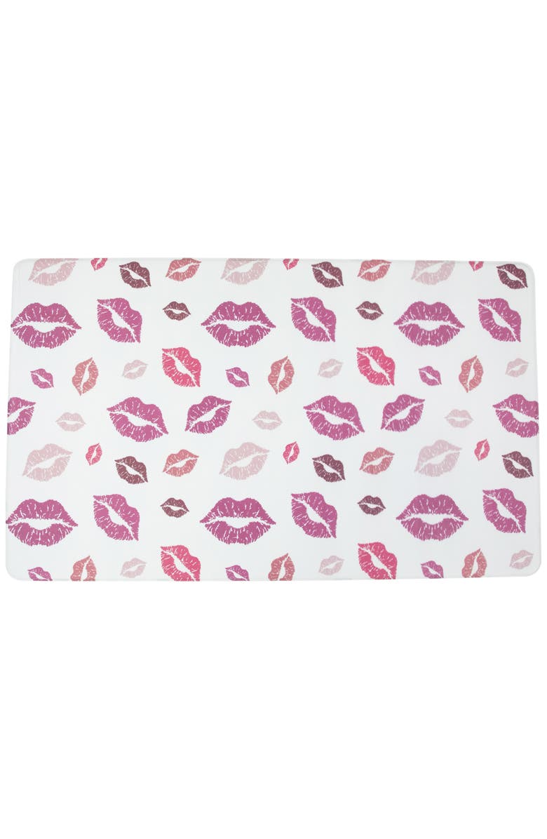 Northlight 29.5" Lips Valentine's Day Kitchen Comfort Mat, Main, color, 