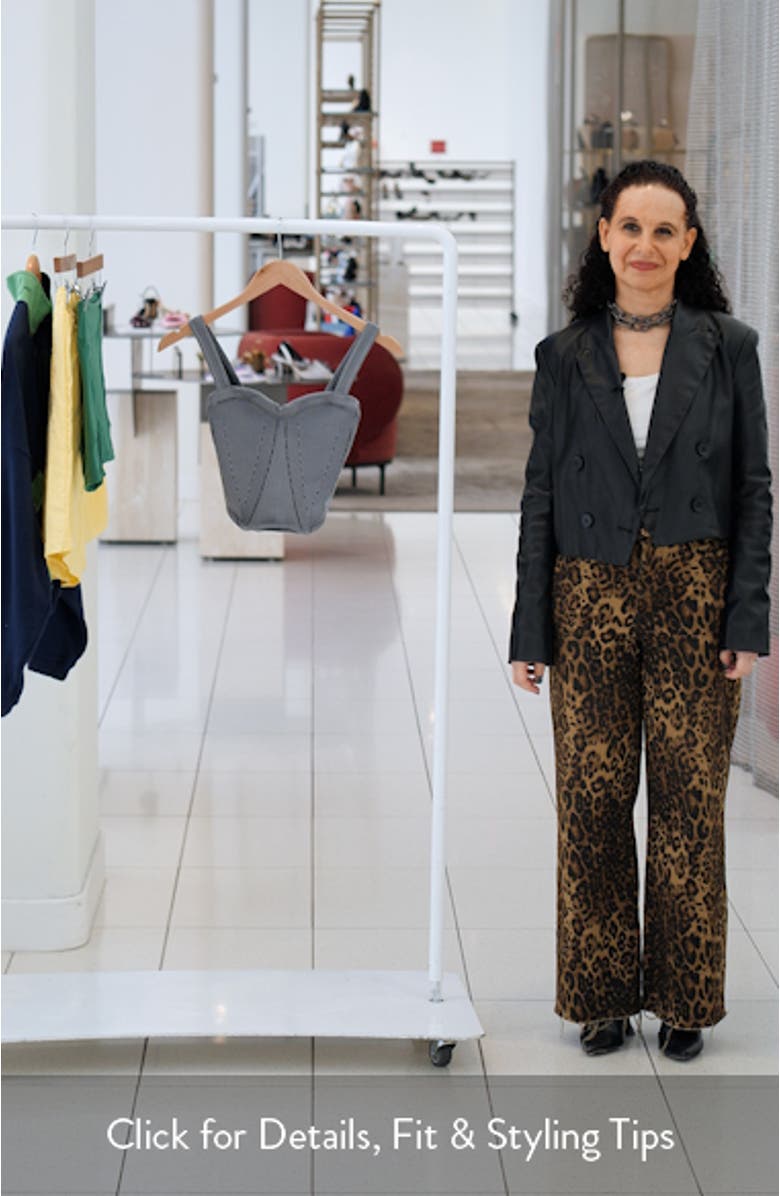 Fringe Wide Leg Jeans, sales video thumbnail