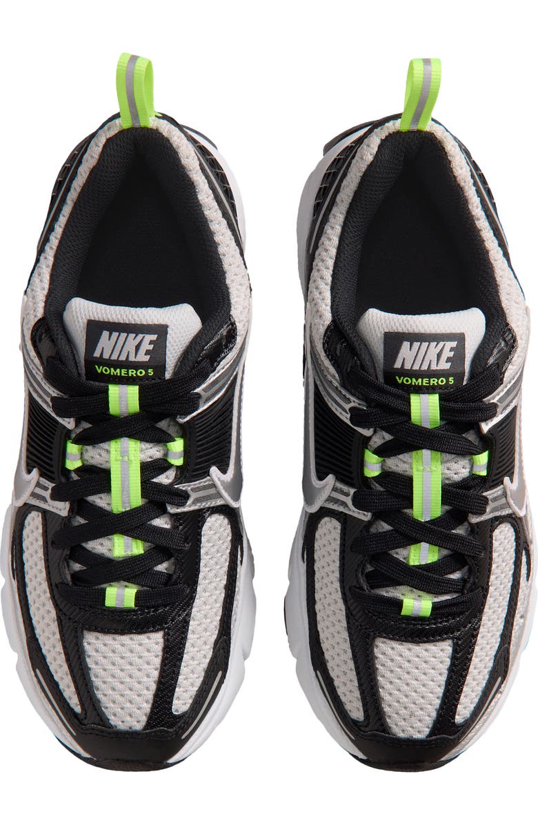 Nike Kids' Vomero 5 Sneaker, Alternate, color, Black/ Photon Dust/ Volt Ice