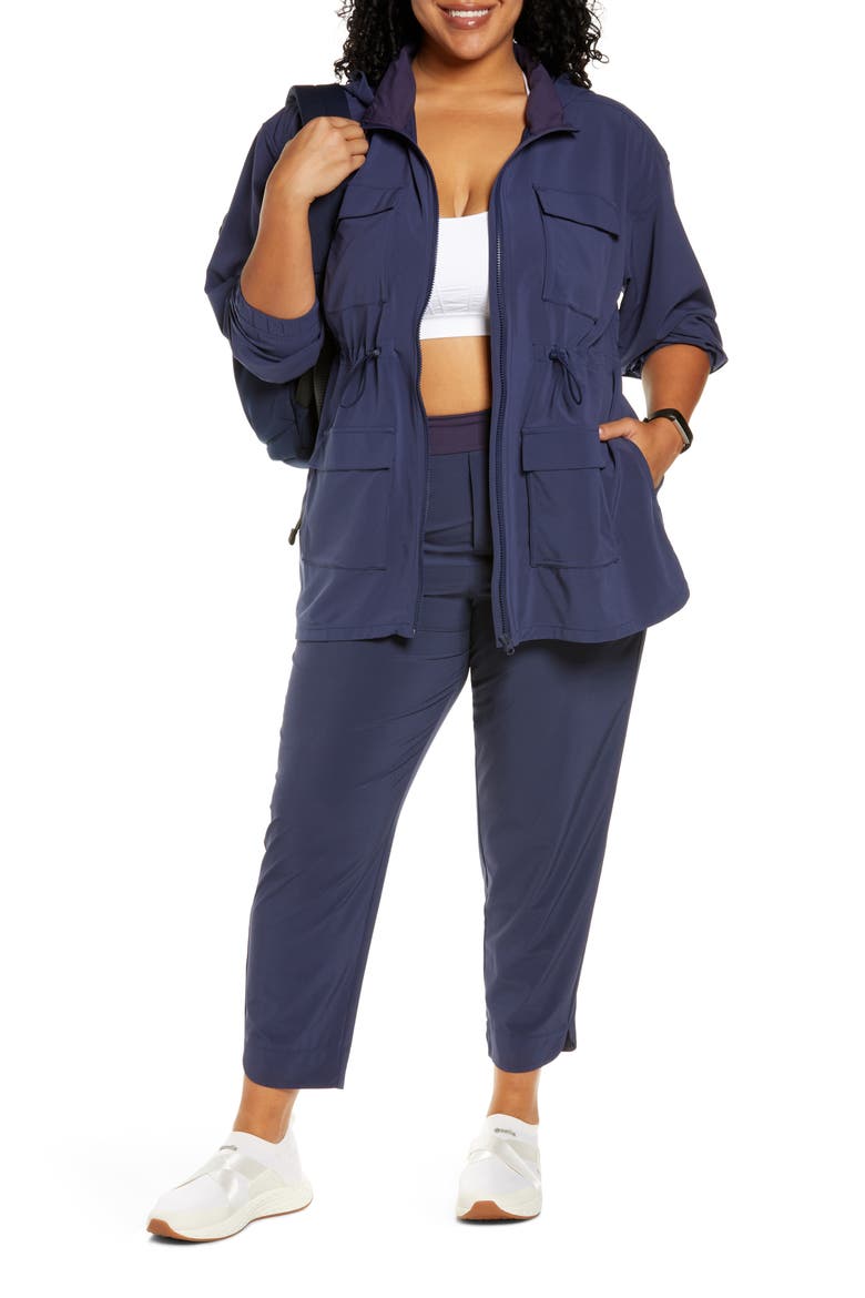 Getaway Zip-Up Utility Jacket, Alternate, color, NAVY NIGHTFALL