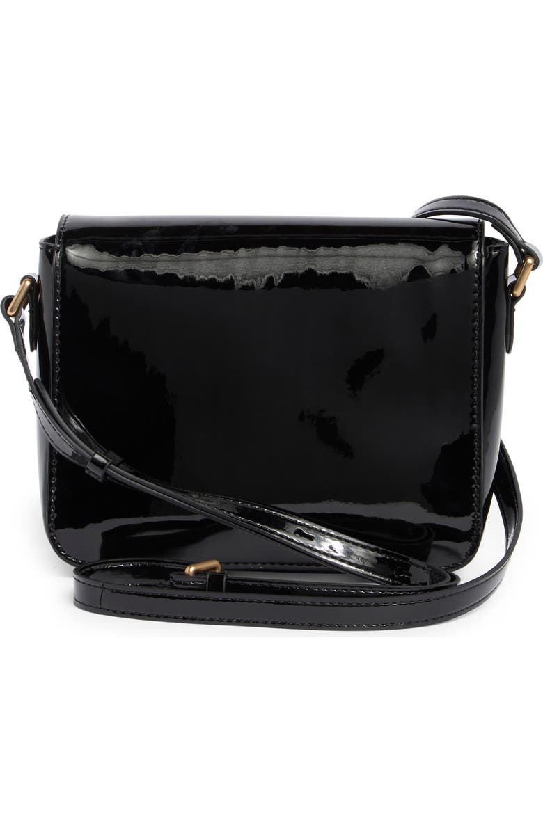 Sam Edelman Elcie Box Patent Shoulder Bag, Alternate, color,