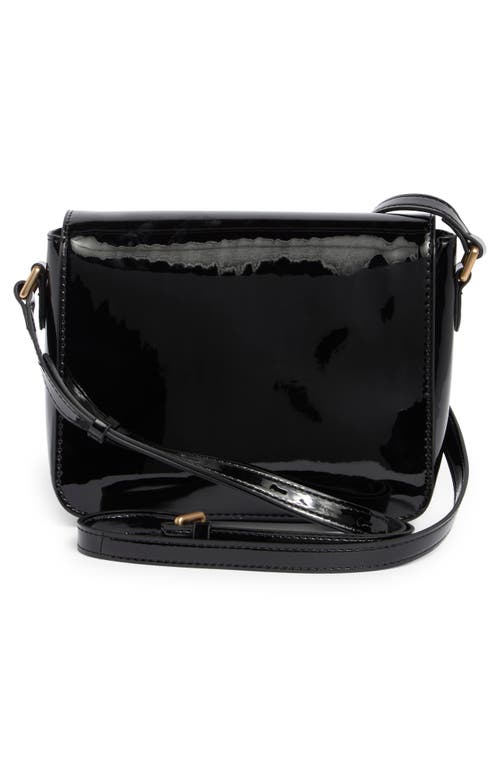 SAM EDELMAN SAM EDELMAN ELCIE BOX PATENT SHOULDER BAG