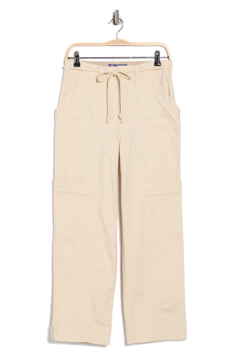 Democracy 'Ab'Solution Utility Skyrise Ankle Pants, Main, color, Ecru