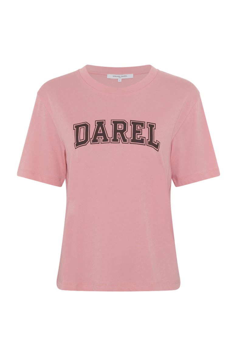 Melly Retro Logo T-Shirt, Alternate, color, Light Pink
