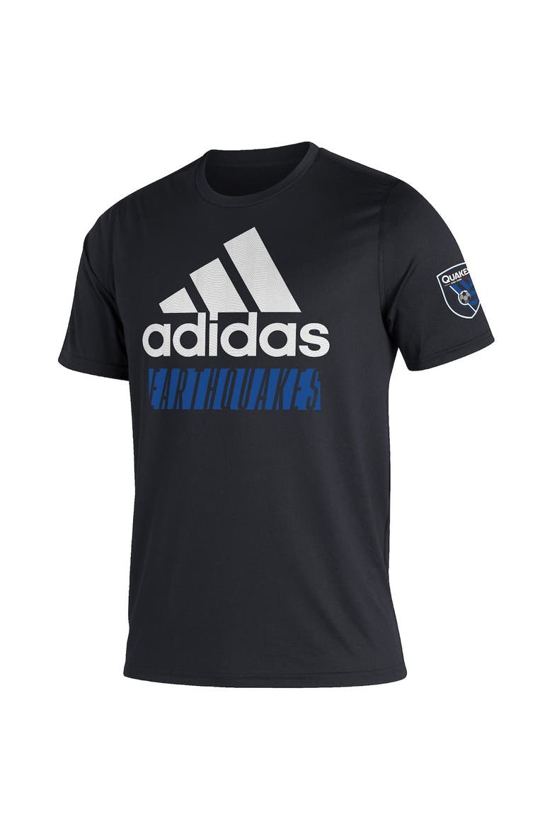 Men's adidas Black San Jose Earthquakes Creator Vintage T-Shirt, Alternate, color, Black