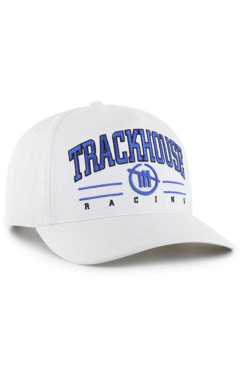 Men's '47  White TRACKHOUSE RACING  Roscoe Hitch Adjustable Hat, Alternate, color, White