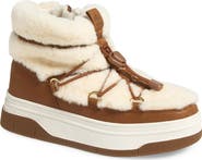 Pajar Janie Waterproof Faux Shearling Platform Bootie