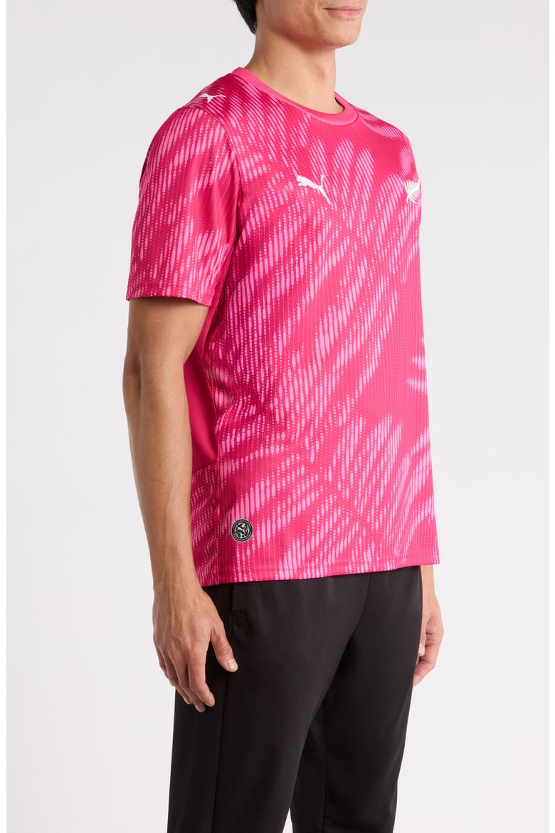 x NZ x Salehe Bembury Jersey, Alternate, color, PUMA PINK/ PUMA WHITE