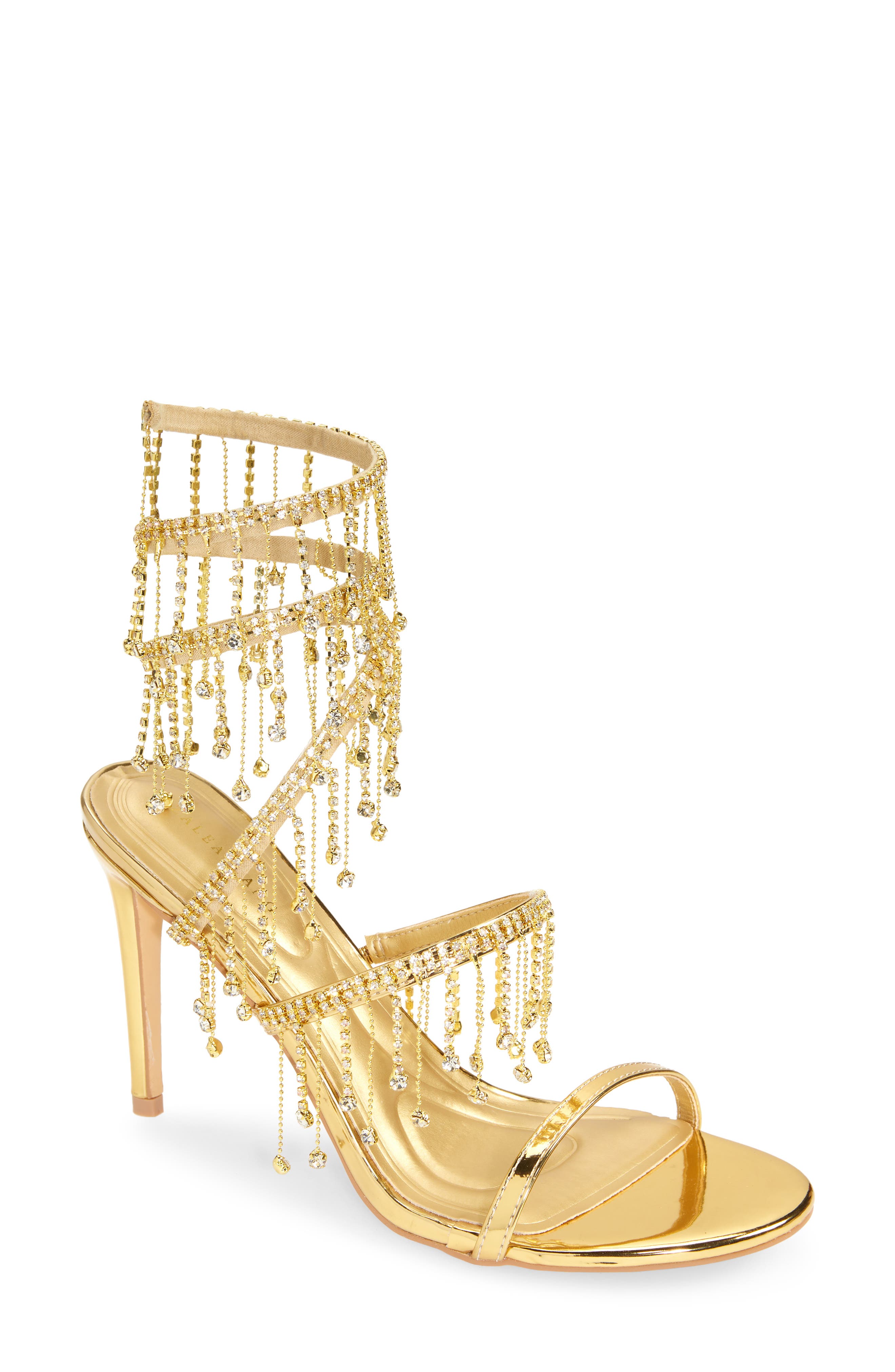 AZALEA WANG Elke Anke Wrap Sandal, Main, color, 