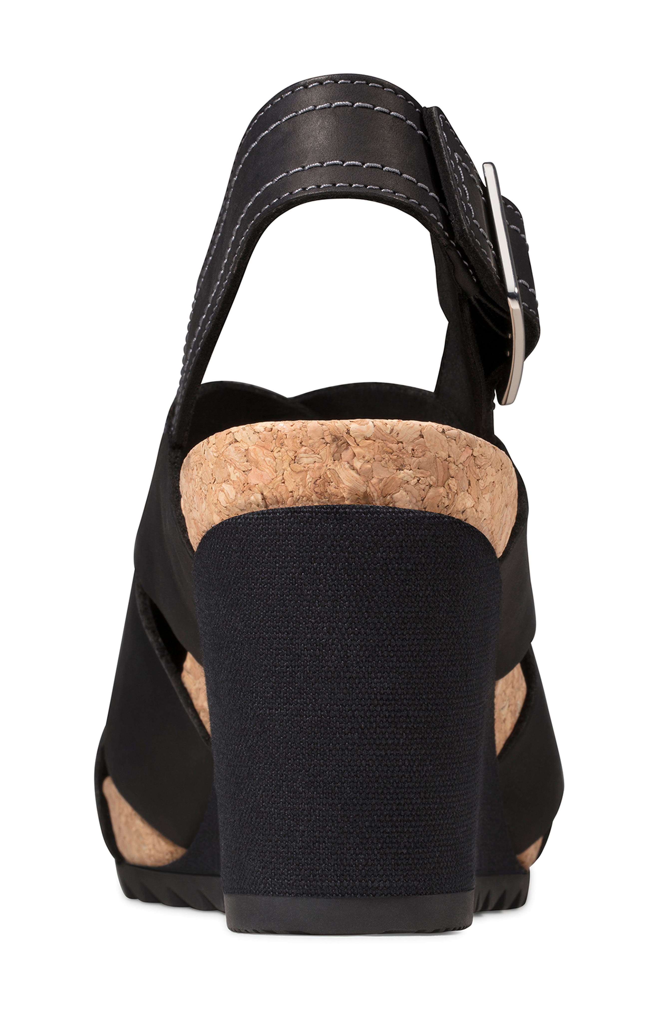 Clarks<sup>®</sup> Flex Platform Wedge Sandal, Alternate, color, 