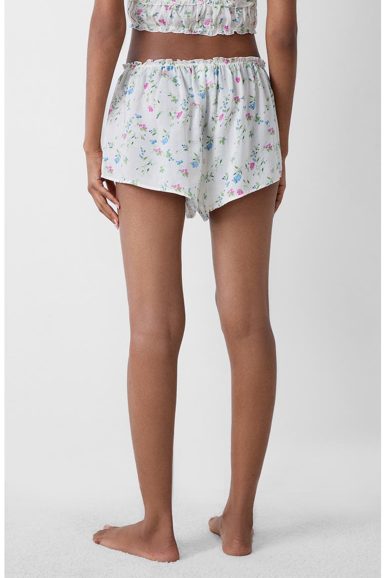 Prati Floral Tap Shorts, Alternate, color, IMPRIME FOND ECRU