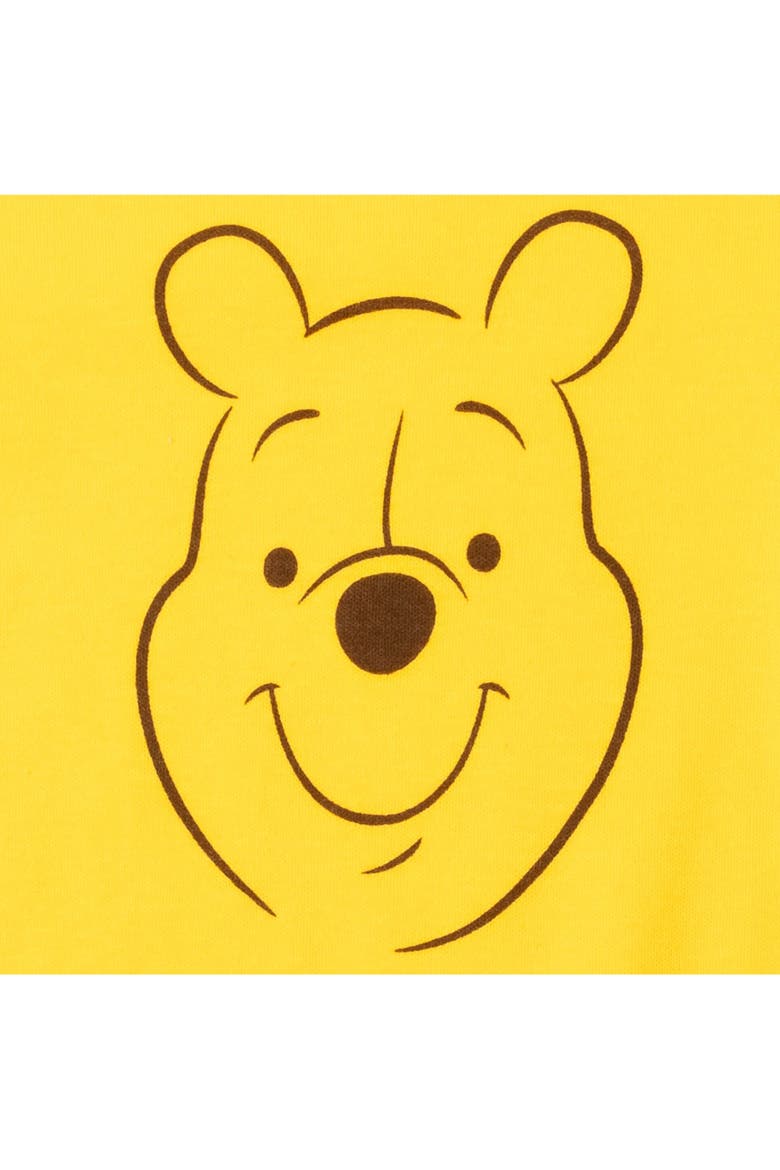 Winnie the Pooh Cosplay 3-Piece Bodysuit Pants and Hat Set, Alternate, color, Winnie Pooh Yellow