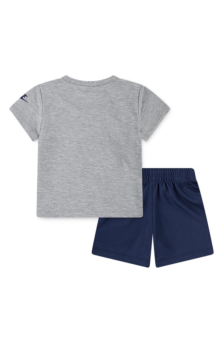 Nike Crew T-Shirt & Knit Shorts Set, Alternate, color, U90midnigh