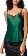 Lilysilk V Neck Lace Silk Camisole