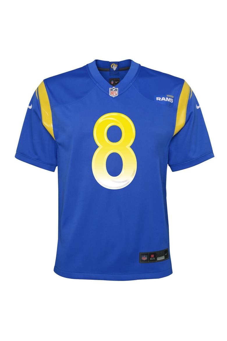 Youth Nike Jared Verse Royal Los Angeles Rams Team Game Jersey, Alternate, color, Royal