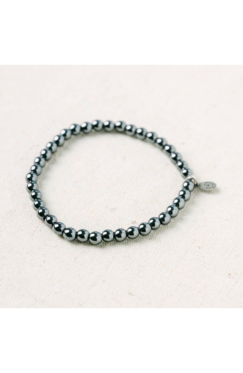 Tiny Rituals Hematite Energy Bracelet, Alternate, color, Dark Gray