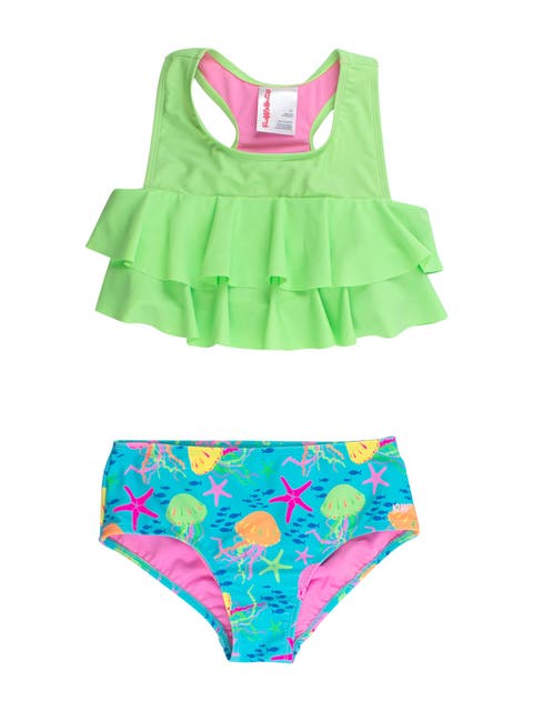 Flounce Bikini 2-Piece Swimsuit
