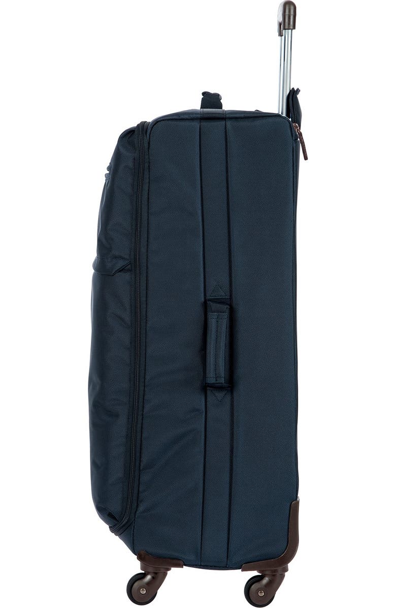 Bric's 30" Nylon Spinner with Frame Suitcase, Alternate, color, Blue/Dark Brown
