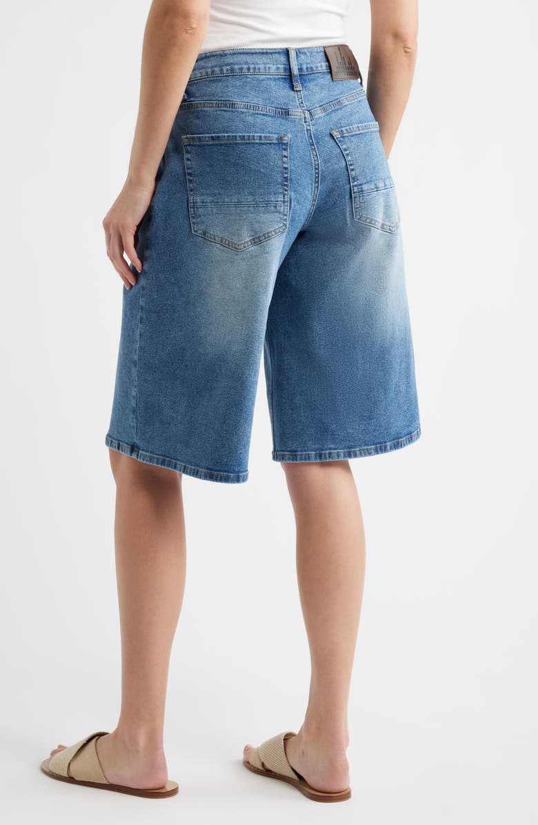 CITY BLUES Relaxed Denim Shorts, Alternate, color,