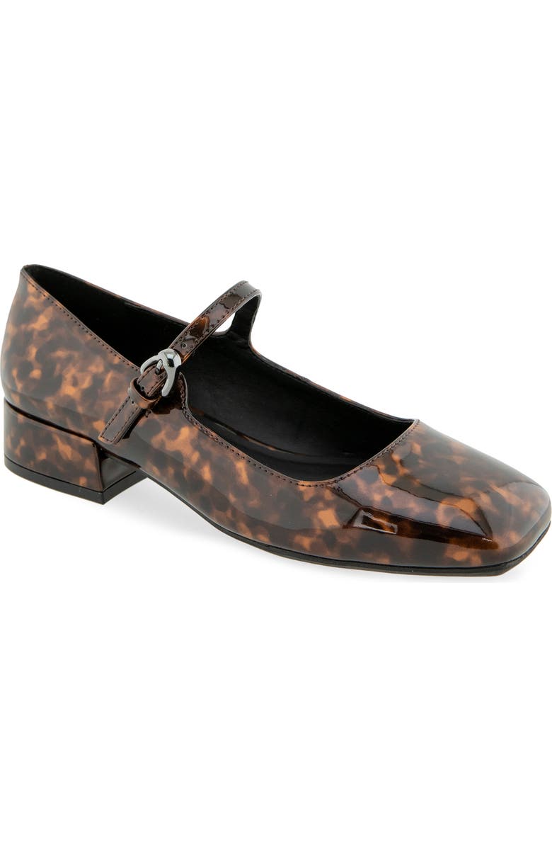 Aerosoles Isannah Mary Jane Pump, Main, color, Tortoise Patent