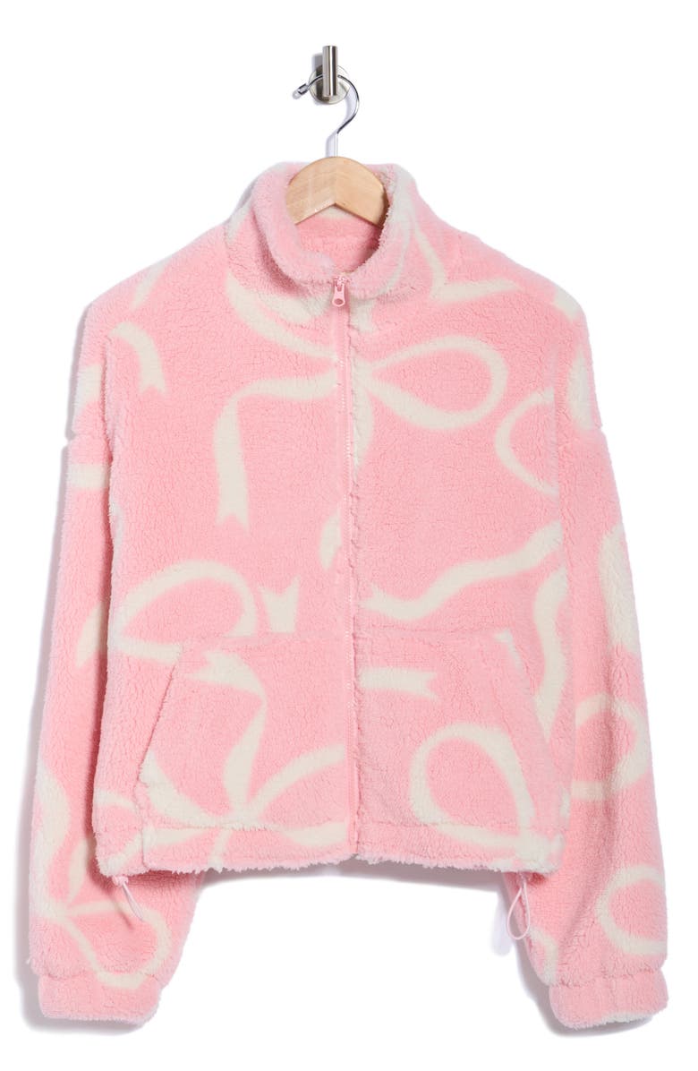 Thread & Supply Faux Shearling Jacket, Alternate, color, Pink Cream