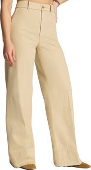 SPANX® SPANXsupersmooth™ Wide Leg Stretch Twill Pants