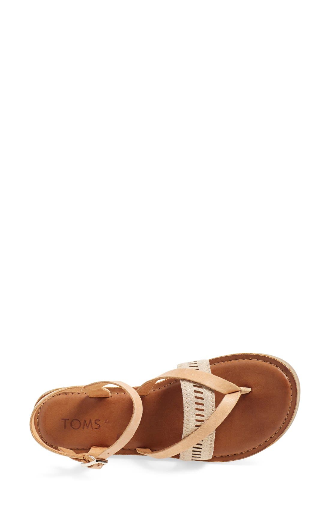Lexie Sandal, Alternate, color, SANDSTORM LEATHER