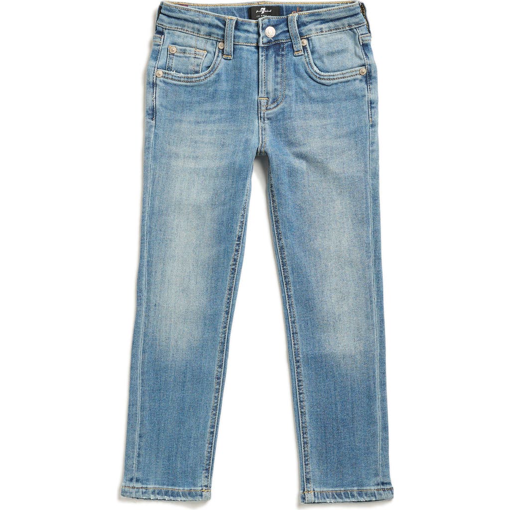 7 For All Mankind Kids' Slimmy Slim Jeans In Blue