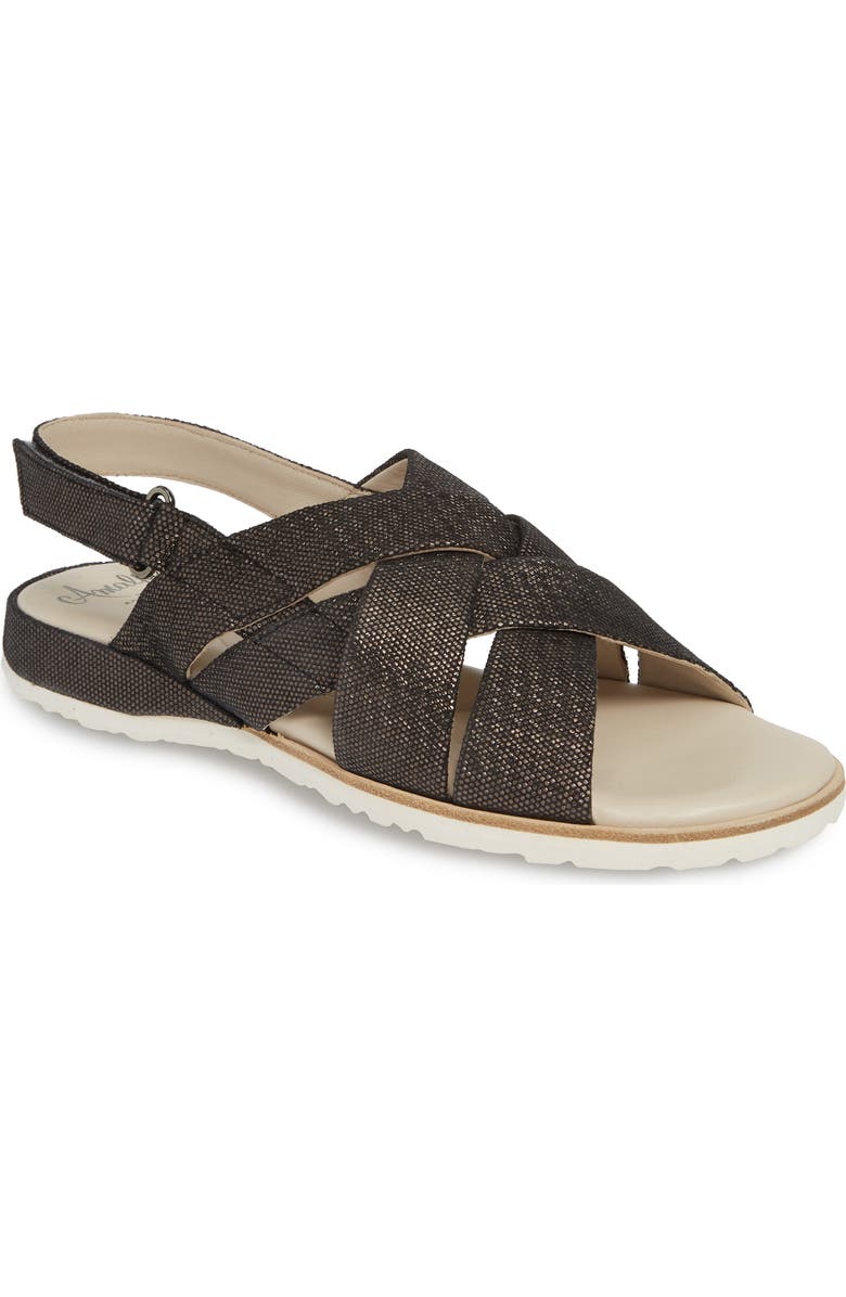 Amalfi by Rangoni Biondina Textured Sandal, Main, color,