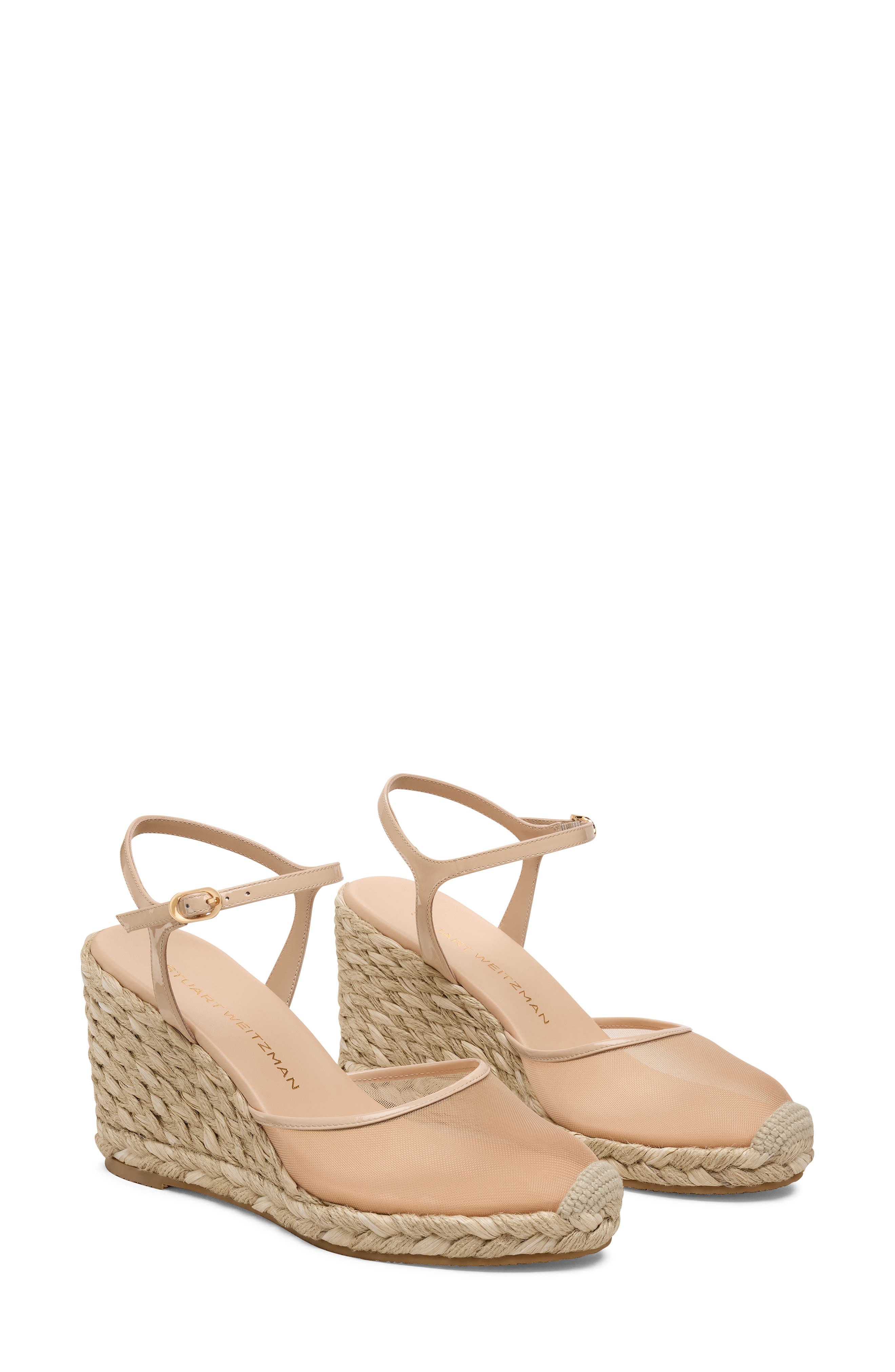 Bareitall Espadrille Wedge, Alternate, color, BARELY BEIGE