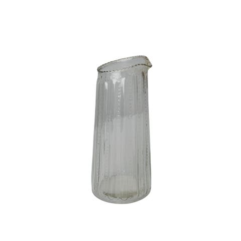 Ruffle Glass Lines Carafe