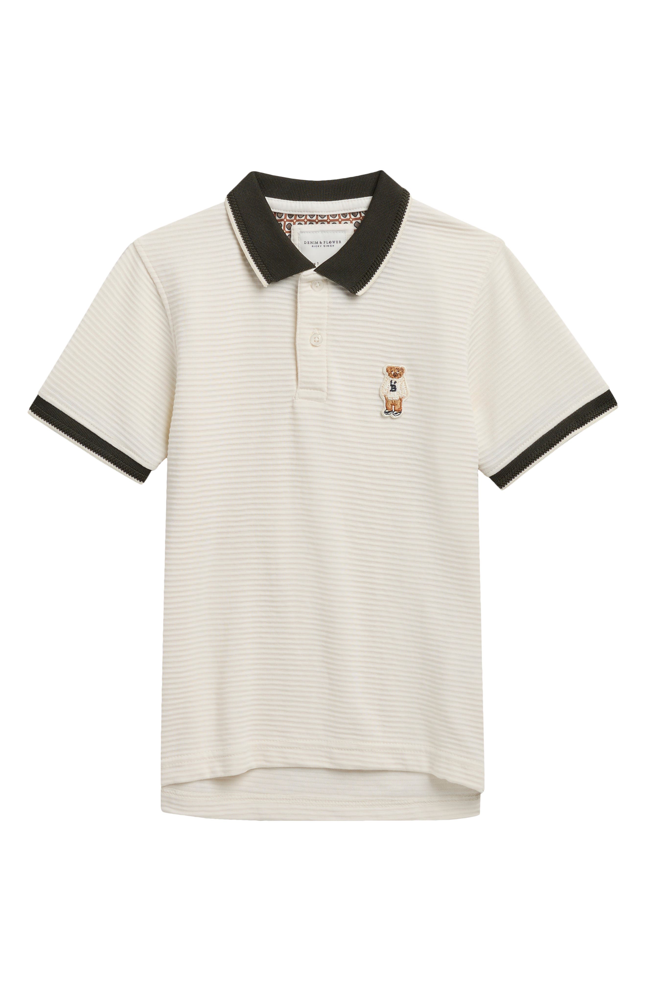 Kids' Bear Tipped Polo