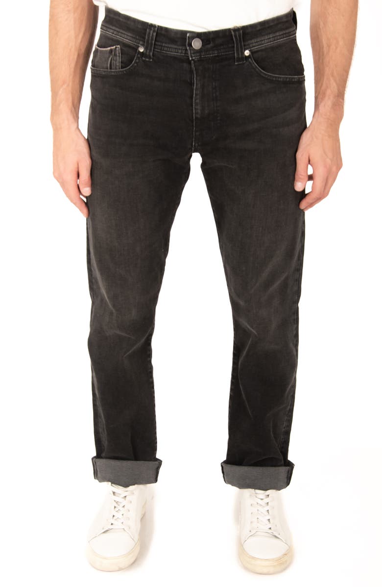 Fidelity Denim Jimmy Slim Straight Leg Jeans, Main, color, Double D