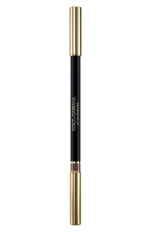 Dolce & Gabbana Dolce&gabbana My Lip Overliner Lip Pencil In 05 Chocolate Brown