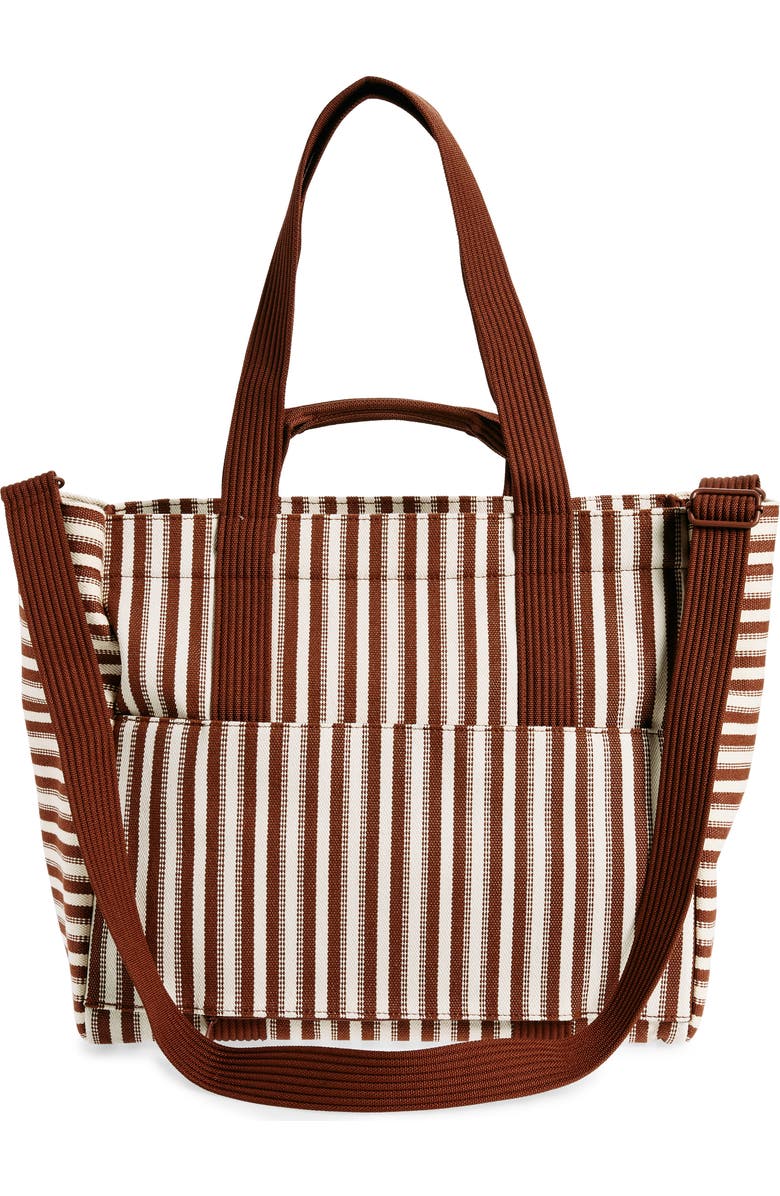 Béis The Summer Tote, Alternate, color, Maple