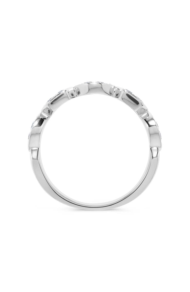 H.J. Namdar 14K White Gold Diamond Stackable Ring, Alternate, color, White Gold