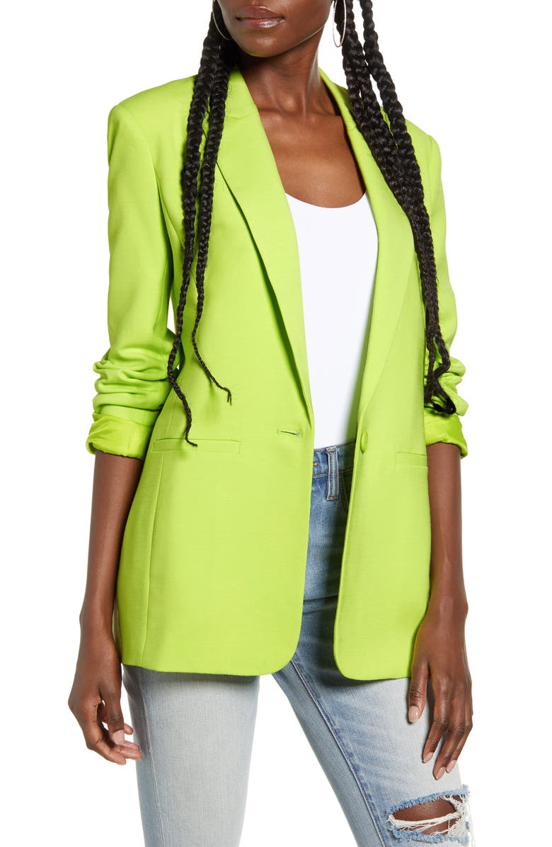 Endless Rose Tailored Blazer, Main, color, 