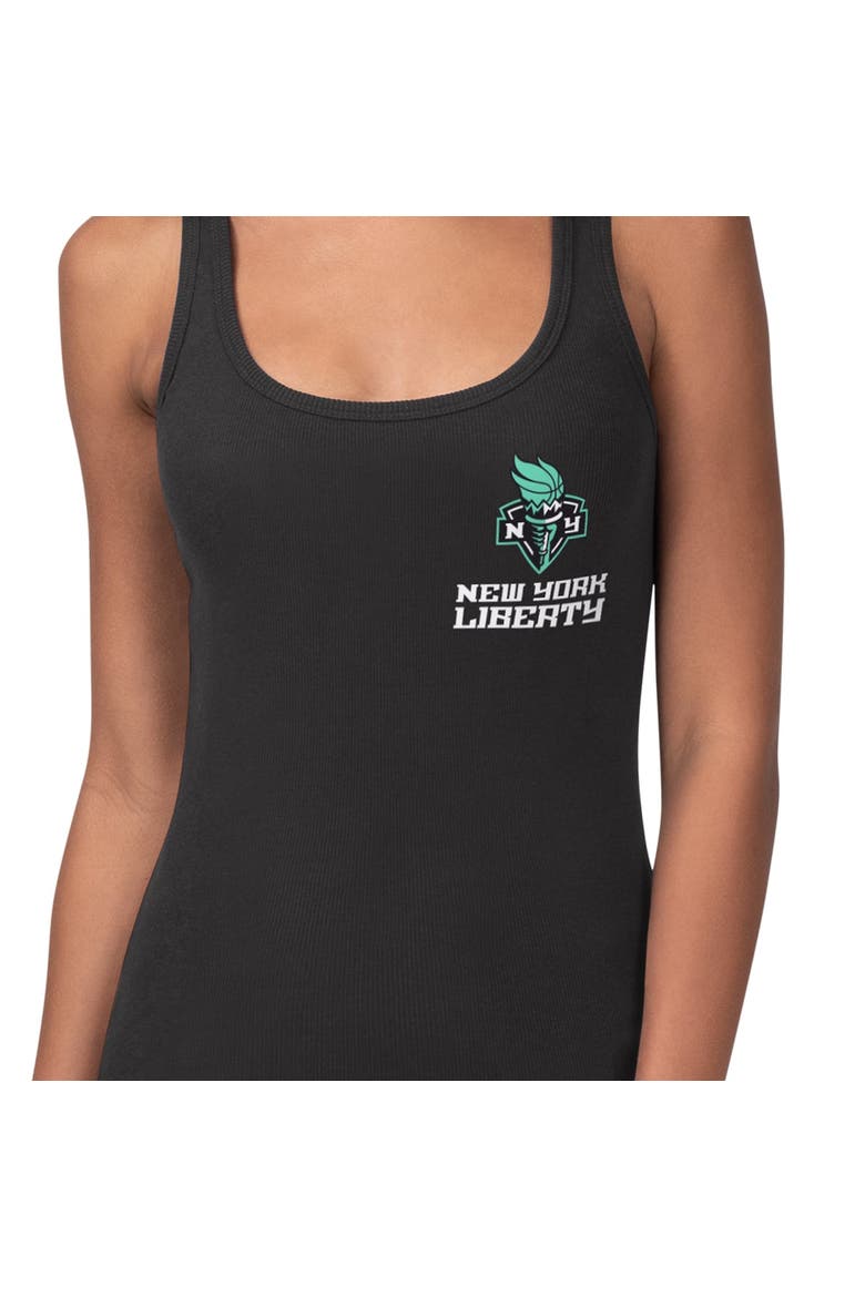 Women's Starter Black New York Liberty 30th Anniversary Preseason Tank Top, Alternate, color, Black