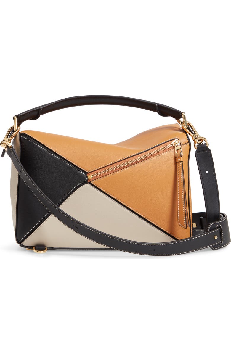 Loewe Puzzle Calfskin Leather Shoulder Bag, Alternate, color,