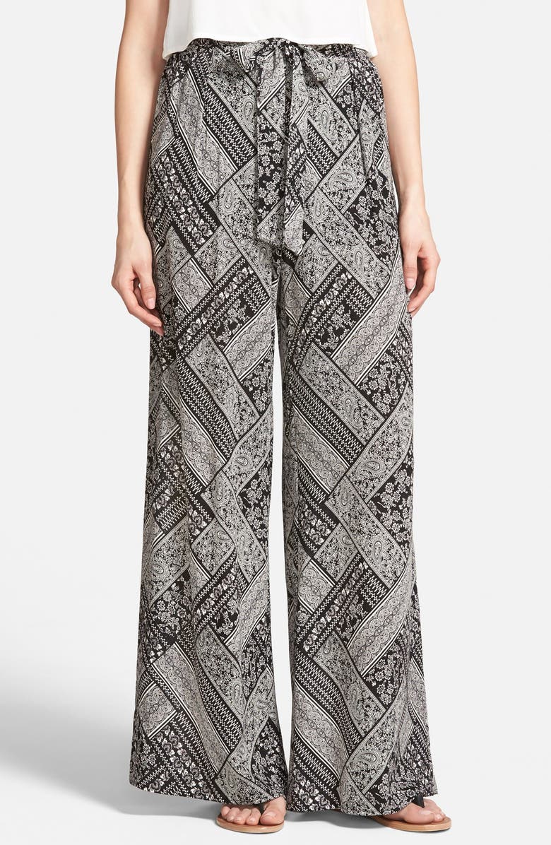 ASTR the Label ASTR Print Wide Leg Pants, Main, color, 