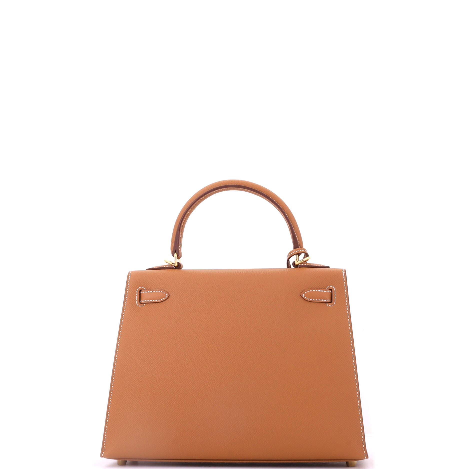 Kelly Handbag Brown Epsom with Gold Hardware 25, Alternate, color, Metallic Gold