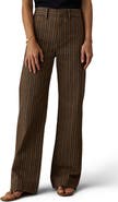Faherty Twill Tide Stripe Slim Straight Leg Pants