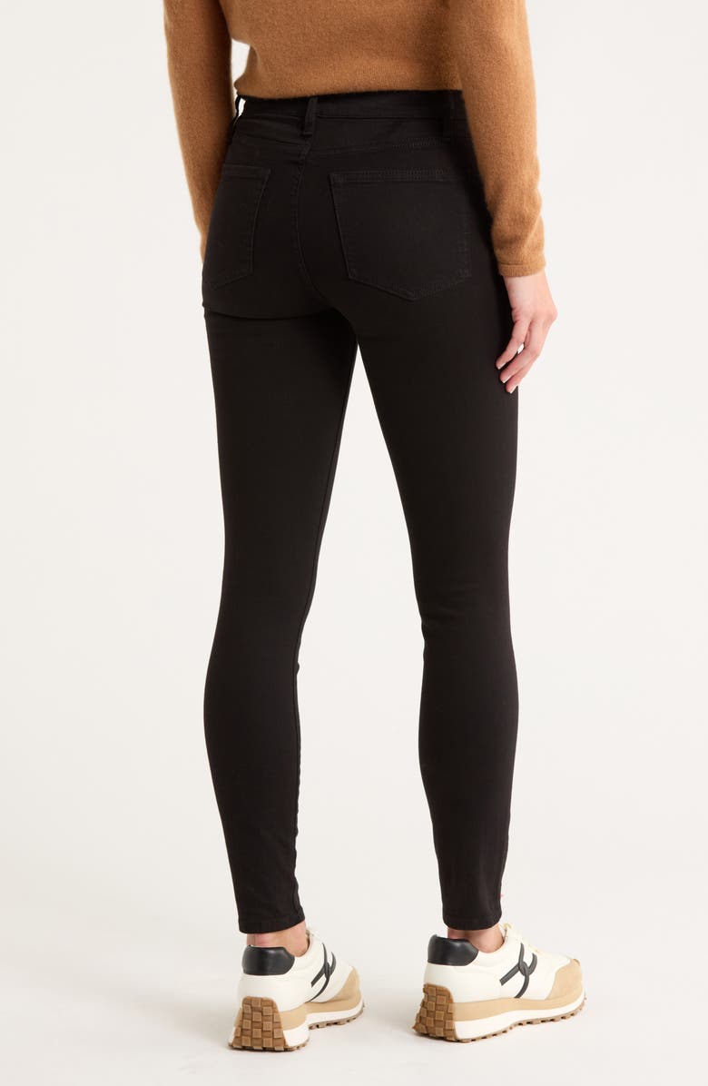 FRAME Le High Skinny Jeans, Alternate, color, Film Noir