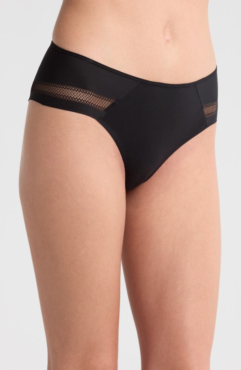 Chantelle Lingerie Easy Bliss Hipster Briefs, Alternate, color, Black