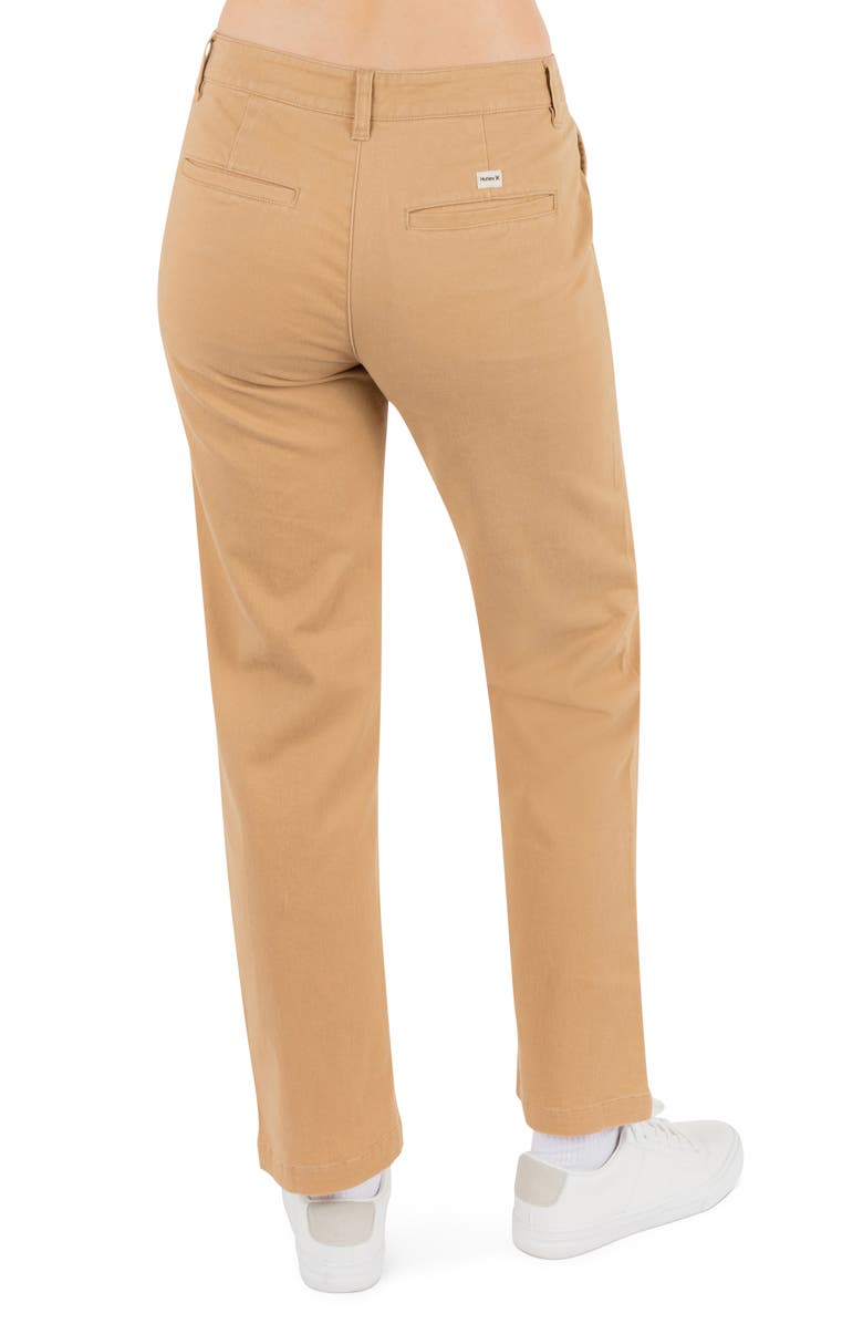 Hurley Rider Straight Leg Pants, Alternate, color, Tan