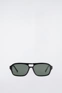 COS Rectangular Aviator Sunglasses