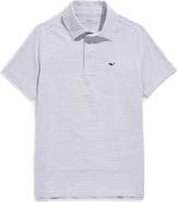 vineyard vines Kids' Bradley Stripe Stretch Polo